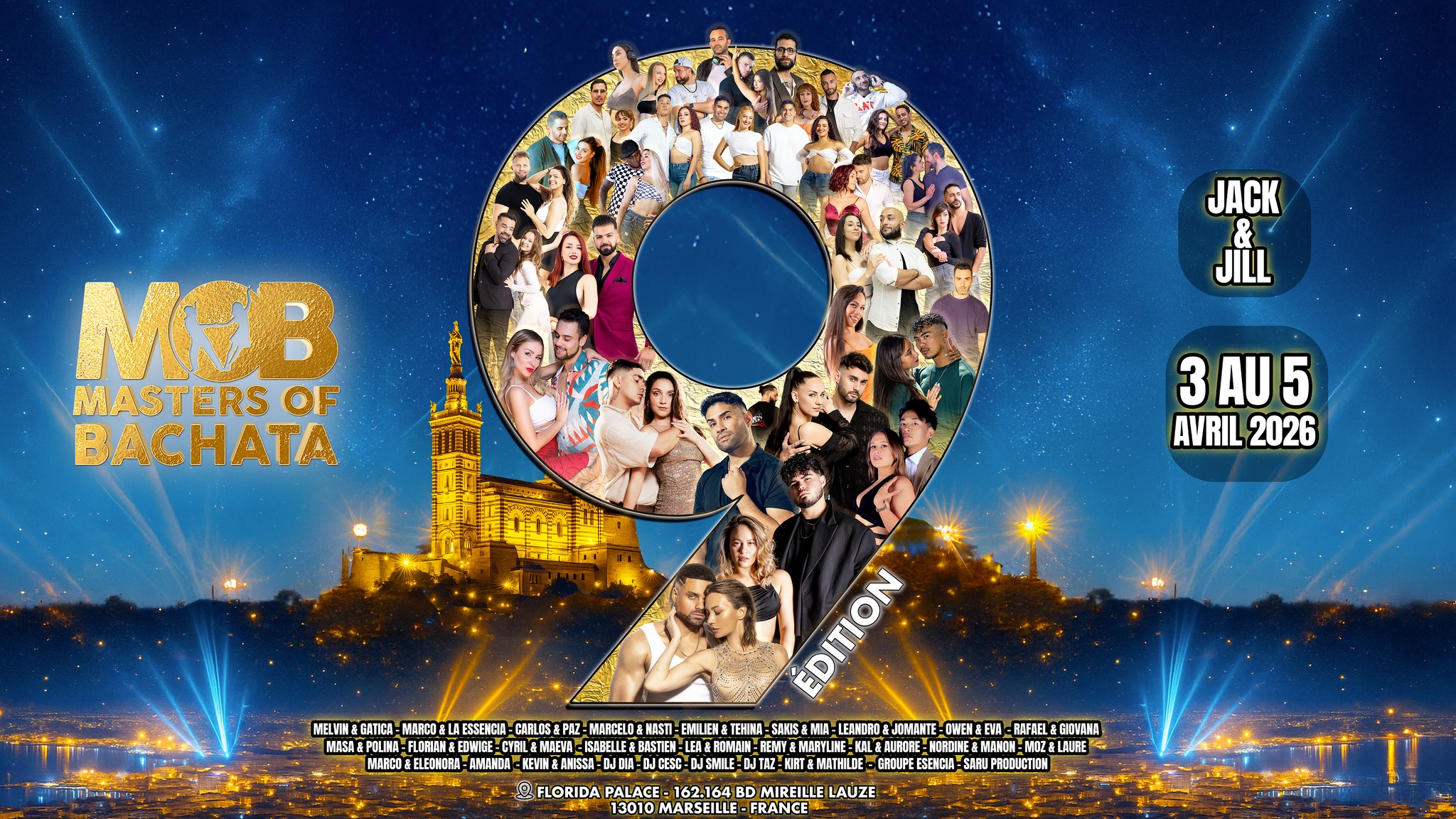 Affiche de Masters of Bachata 9 - Road to 2026
