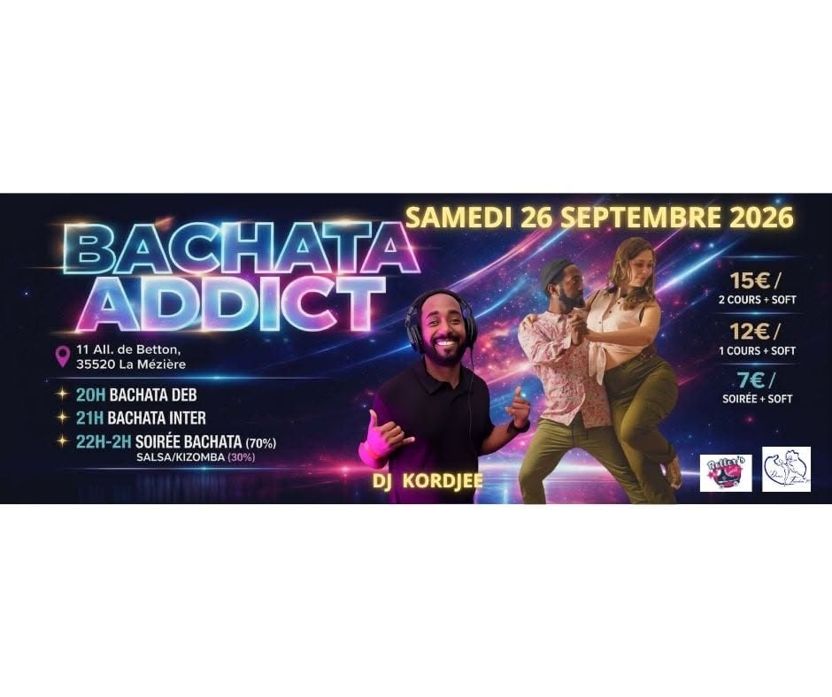 Affiche de FREEDOM ADDICT BACHATA - SAM 26/09/26