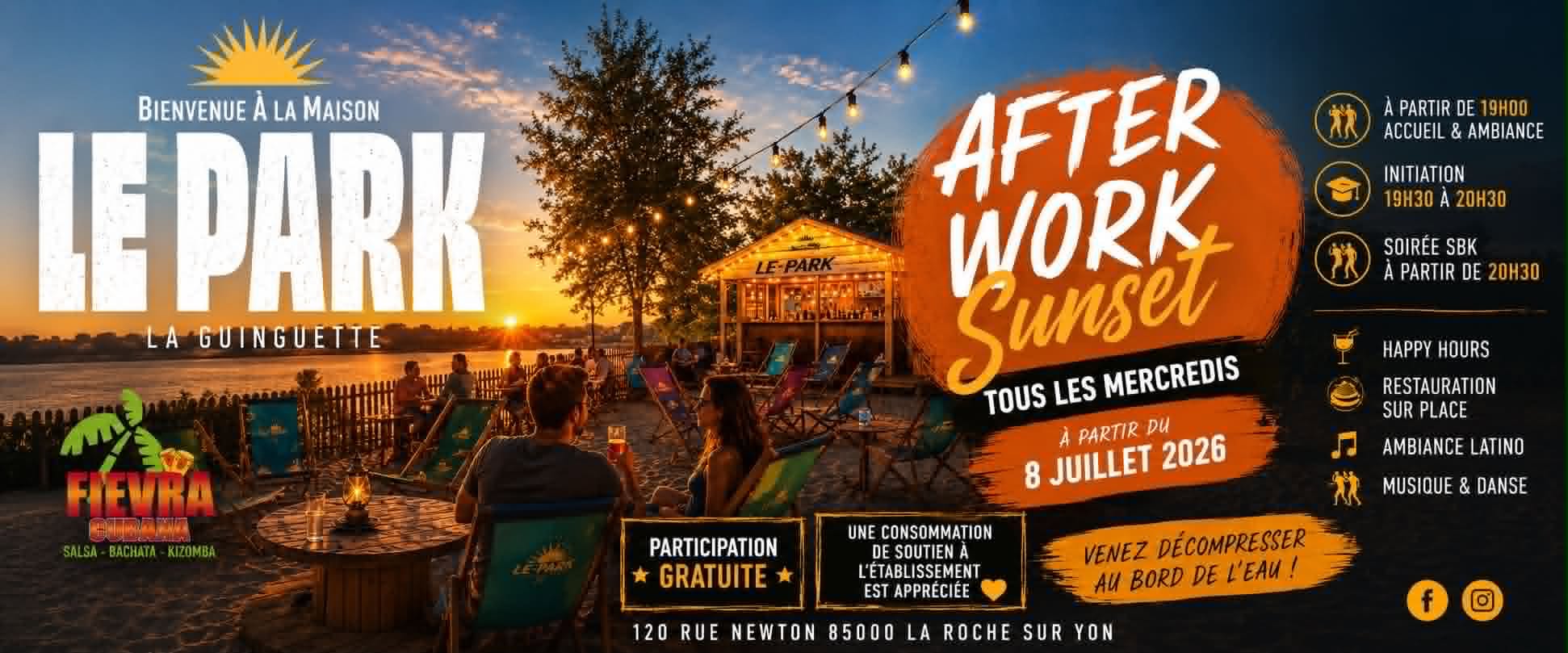 Affiche de Fievra Cubana au Park