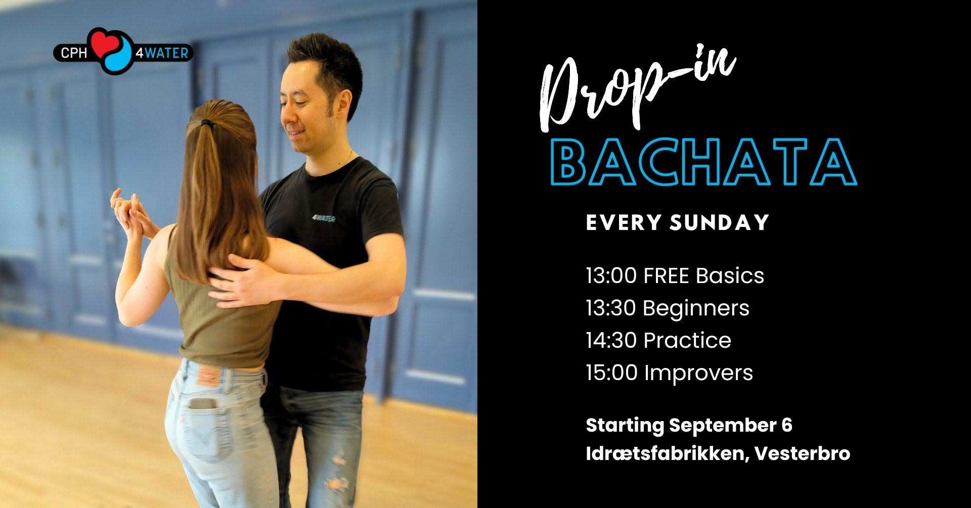 Affiche de Bachata Drop-In Classes