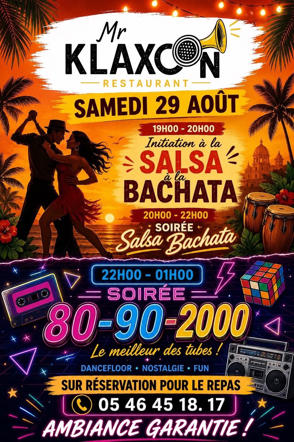 Affiche de 🌴 LATINO SUNSET & FLASHBACK PARTY 🪩