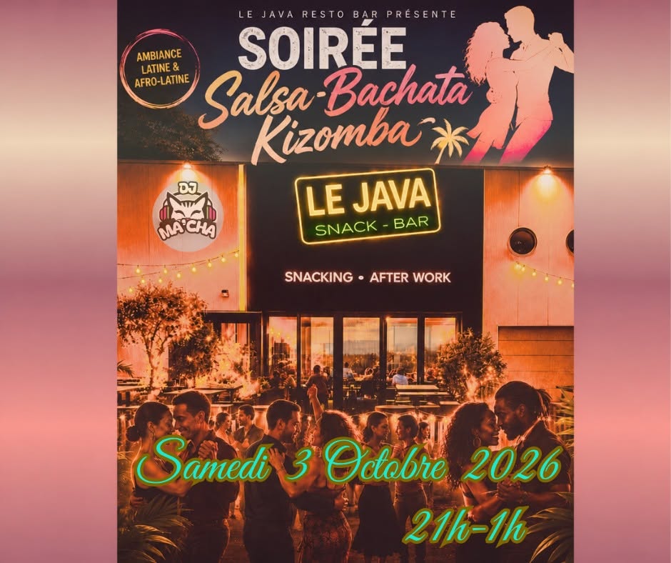 Affiche de Soirée SBKK au Java