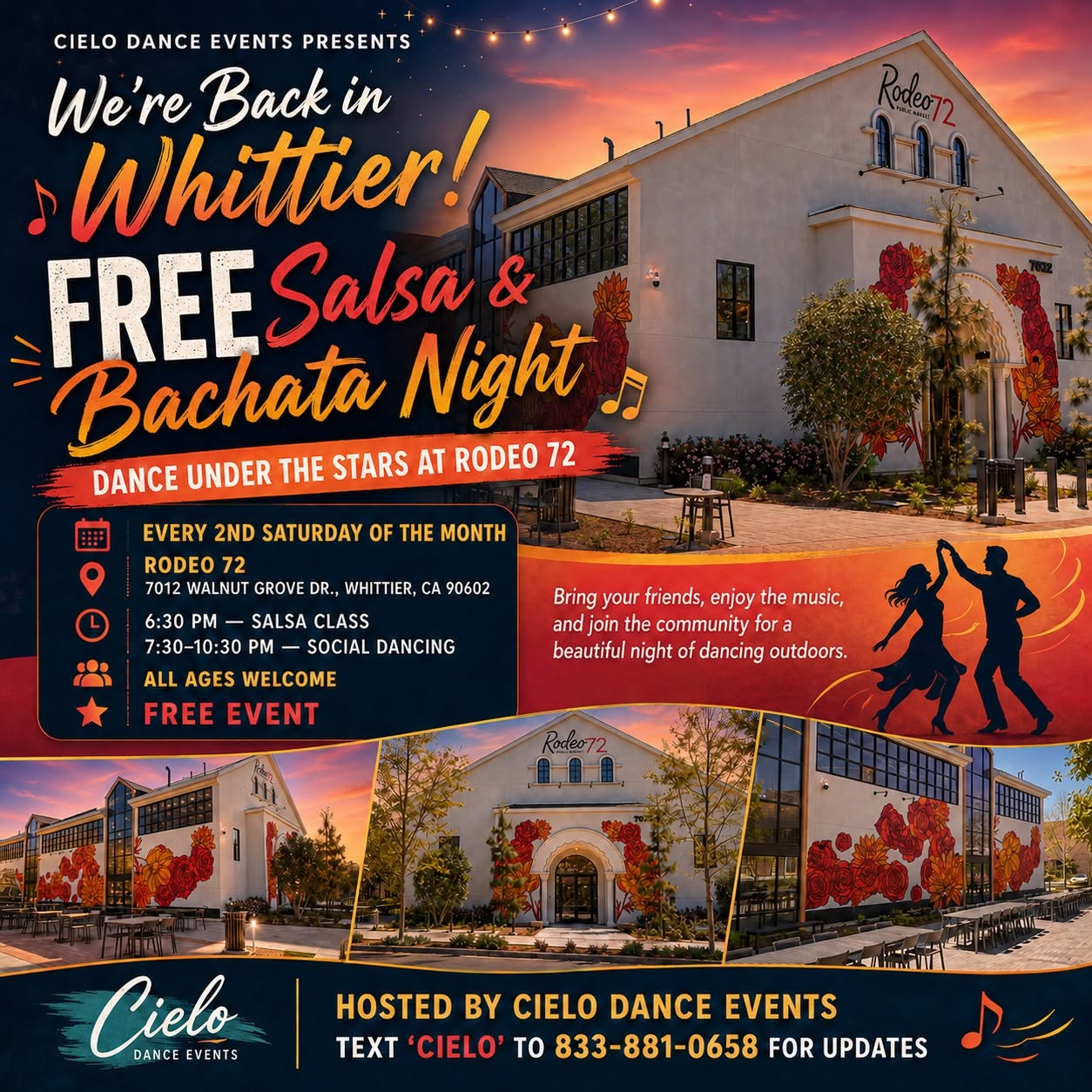 Affiche de Free Salsa & Bachata Event In Whittier