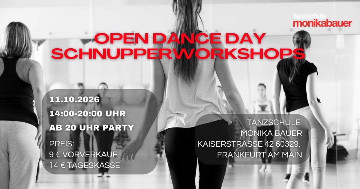 Affiche de Open Dance Day