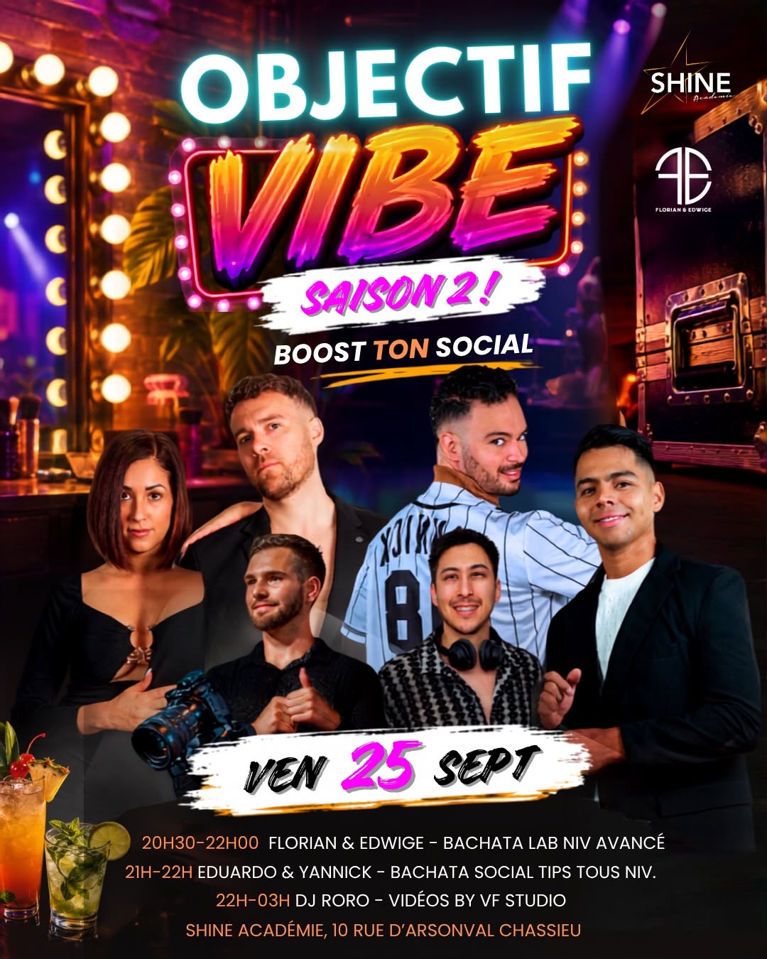 Affiche de OBJECTIF VIBE ⏩BOOST TON SOCIAL