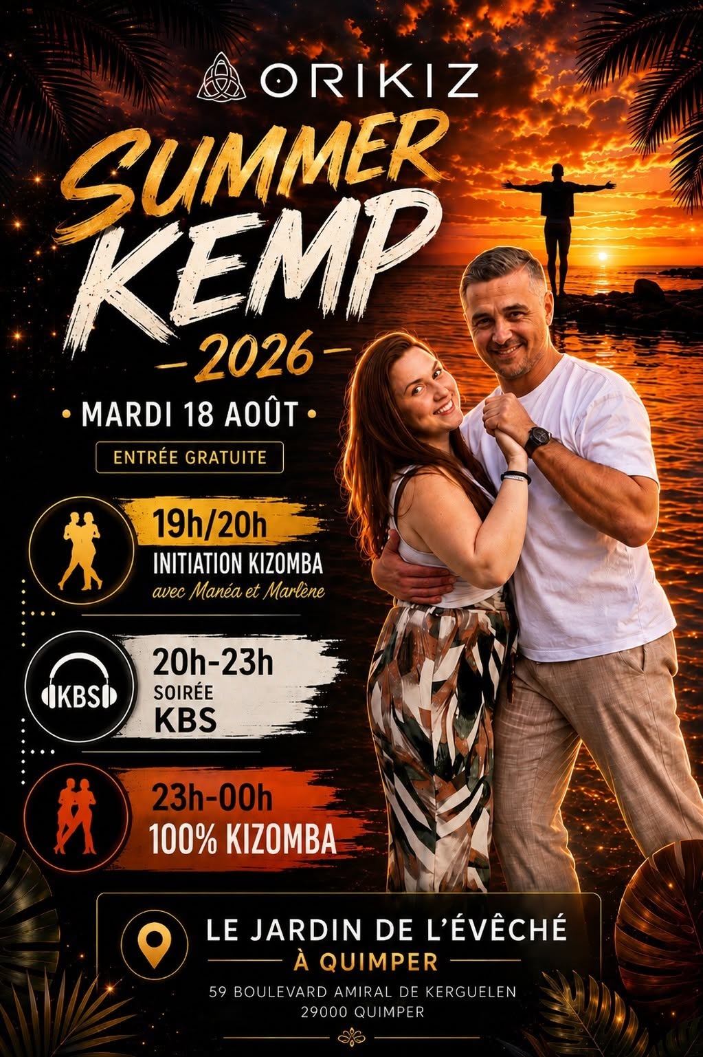 Affiche de 🌴🔥 ORIKIZ SUMMER KEMP 2026 🔥🌴