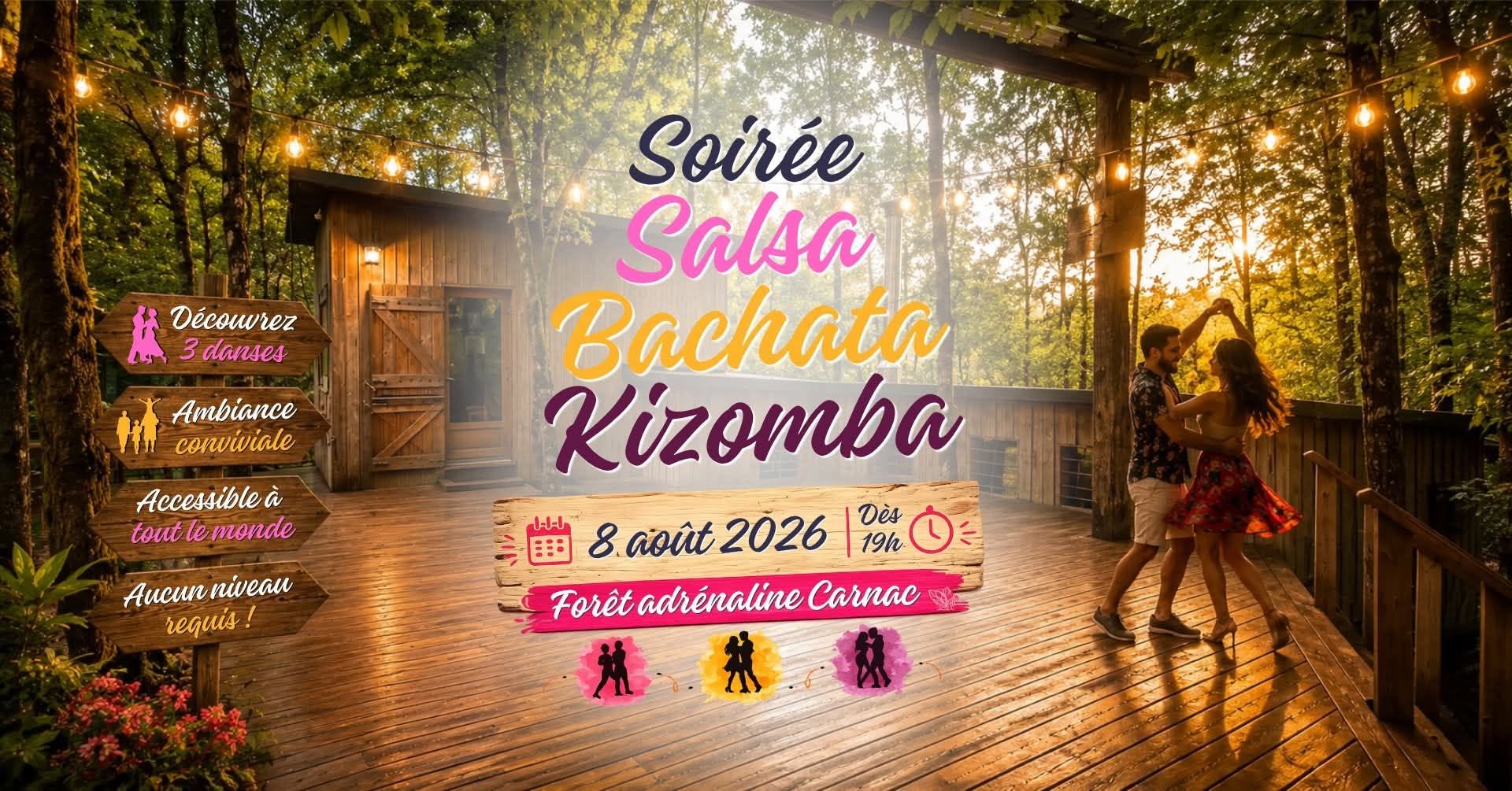Affiche de Soirée SBK - Forêt Adrénaline 