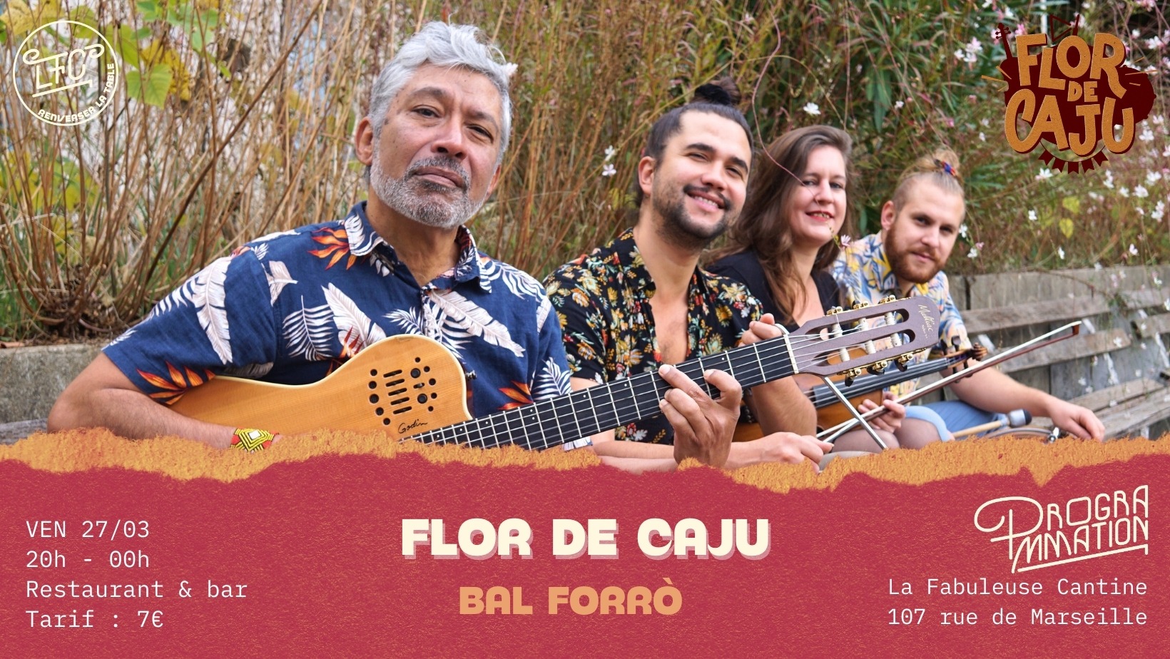 Affiche de Flor De Cajú - Bal de Forro 