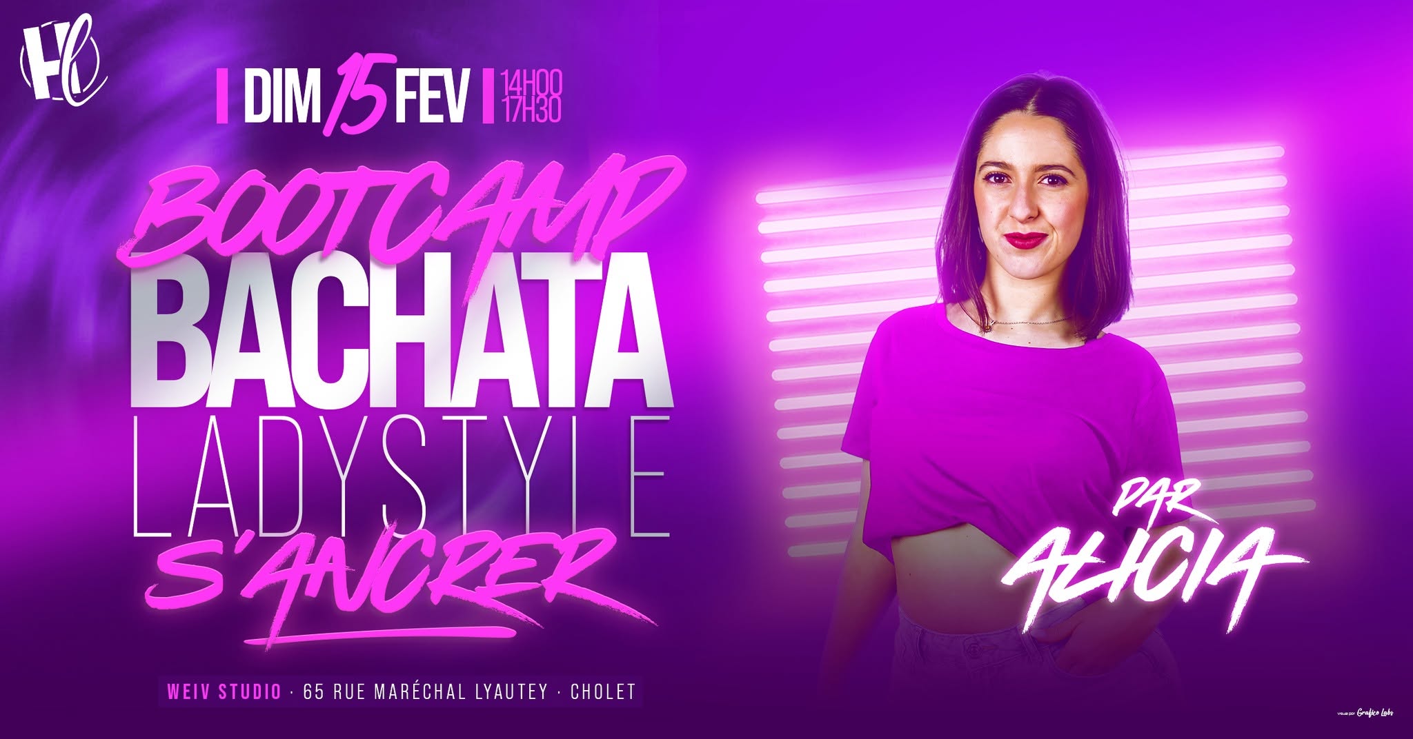 Affiche de Bootcamp Bachata Lady Style