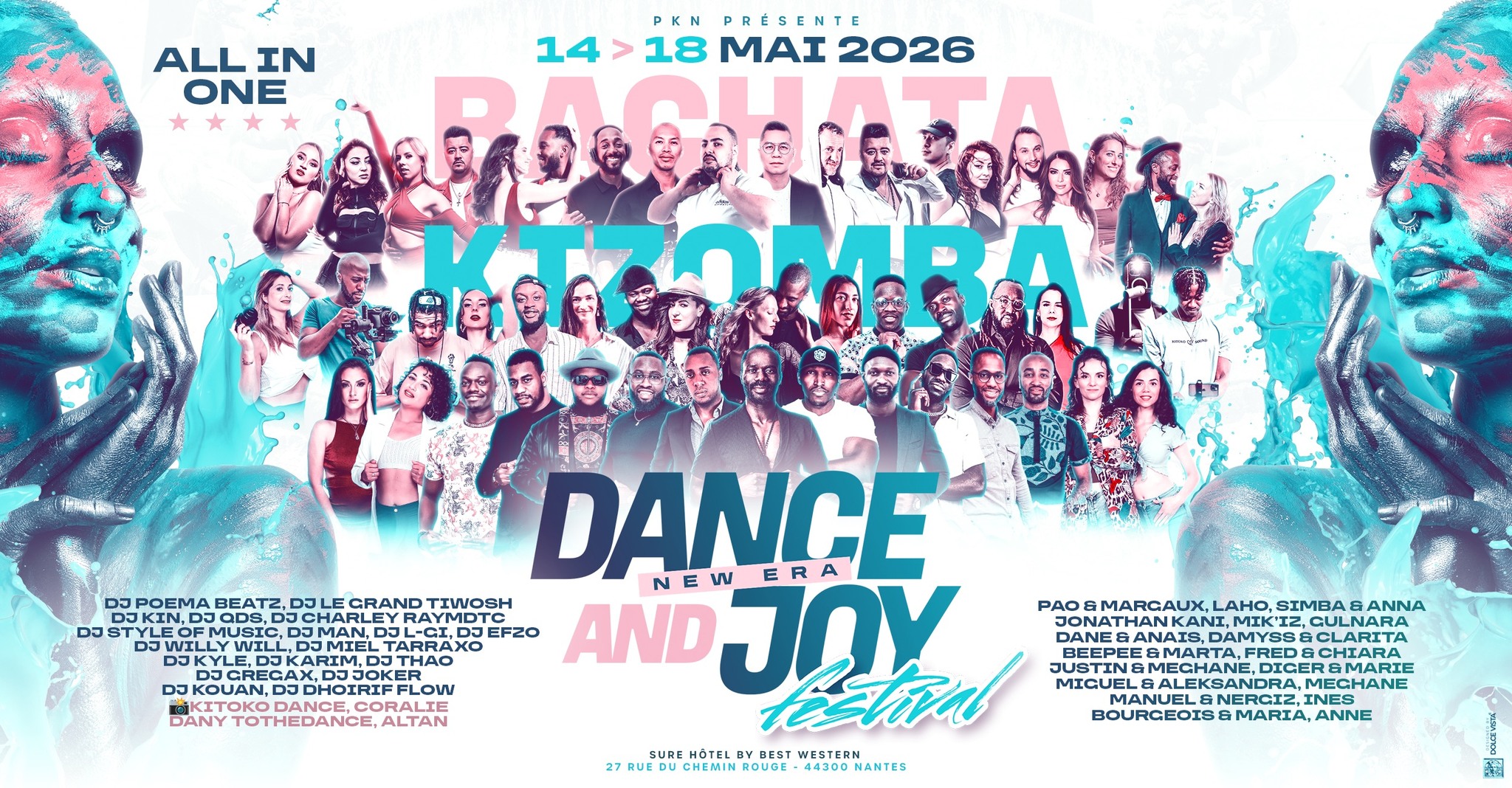 Affiche de Dance and Joy Festival - Kizomba - Bachata 2026 