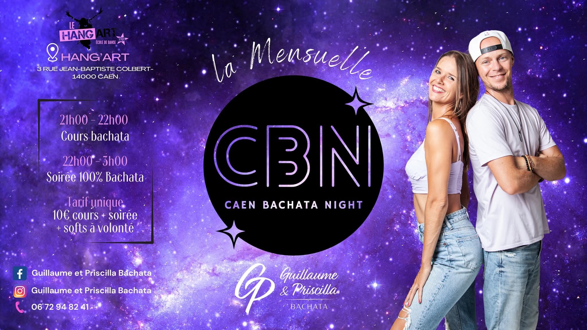 Affiche de Caen Bachata Night - Soirée 100% Bachata