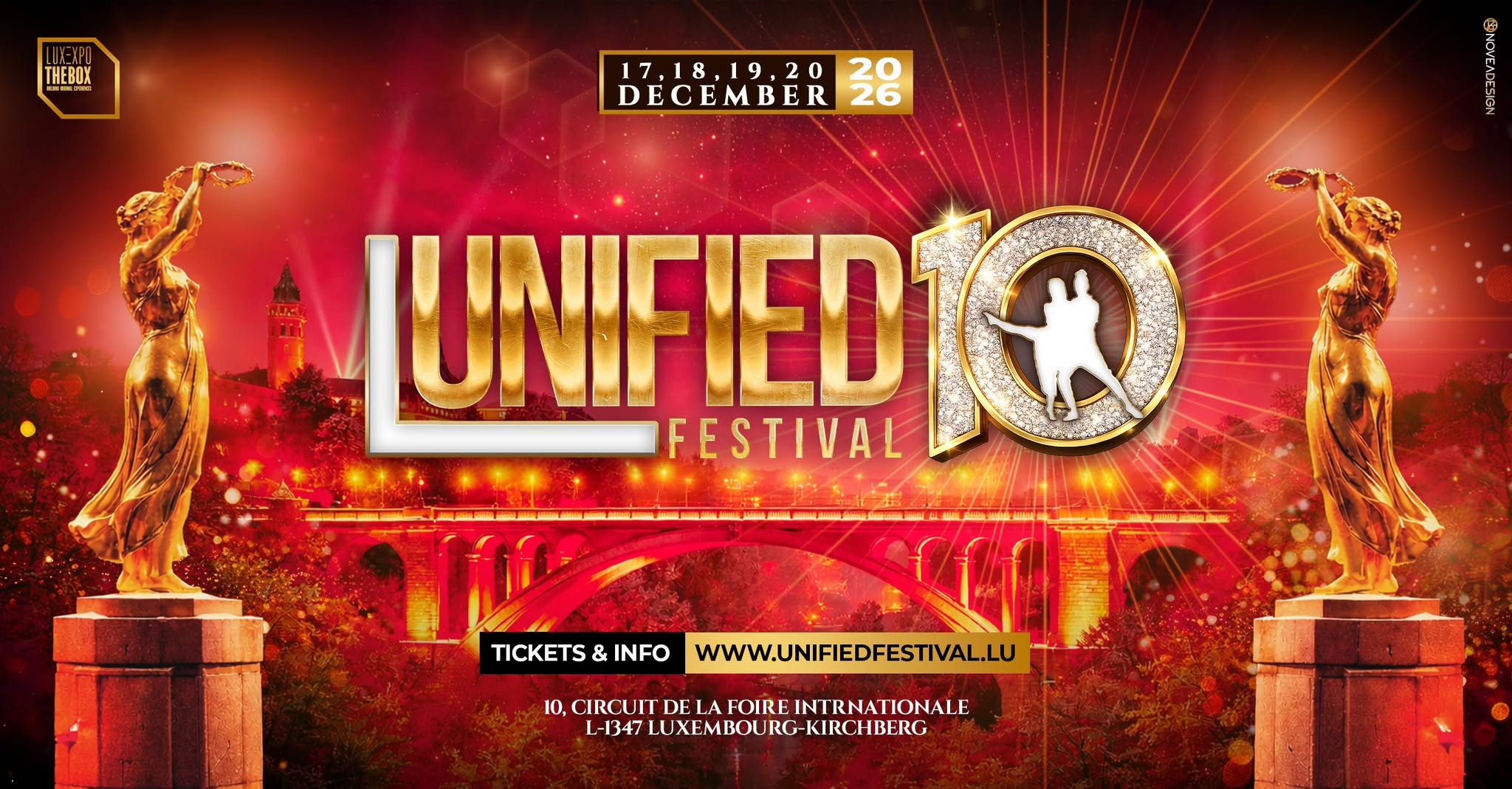 Affiche de 10th ANNIVERSARY Luxembourg Unified Dance Festival - OFFICIAL EVENT