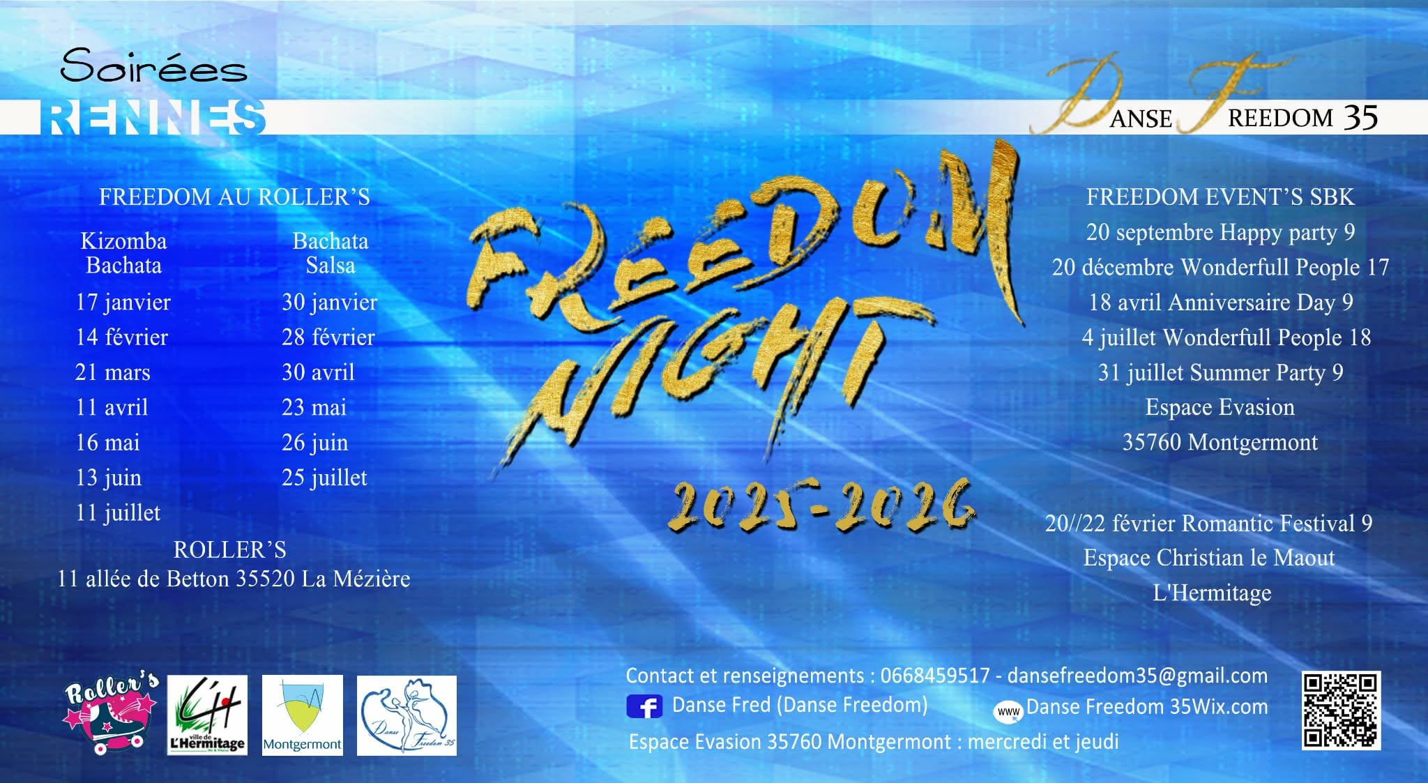 Affiche de FREEDOM NIGHT 2025/2026