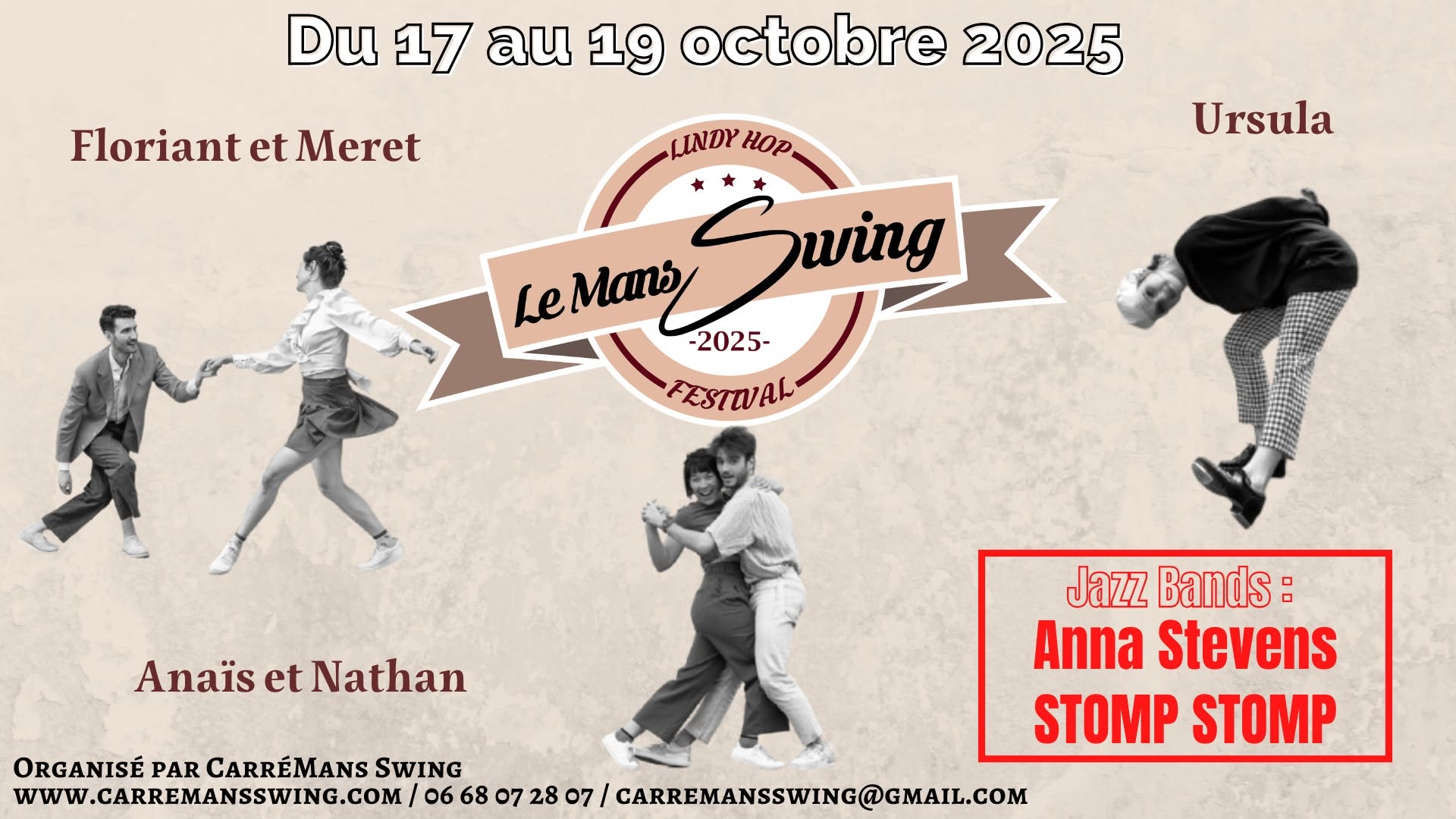 Affiche de Le Mans Swing 2026