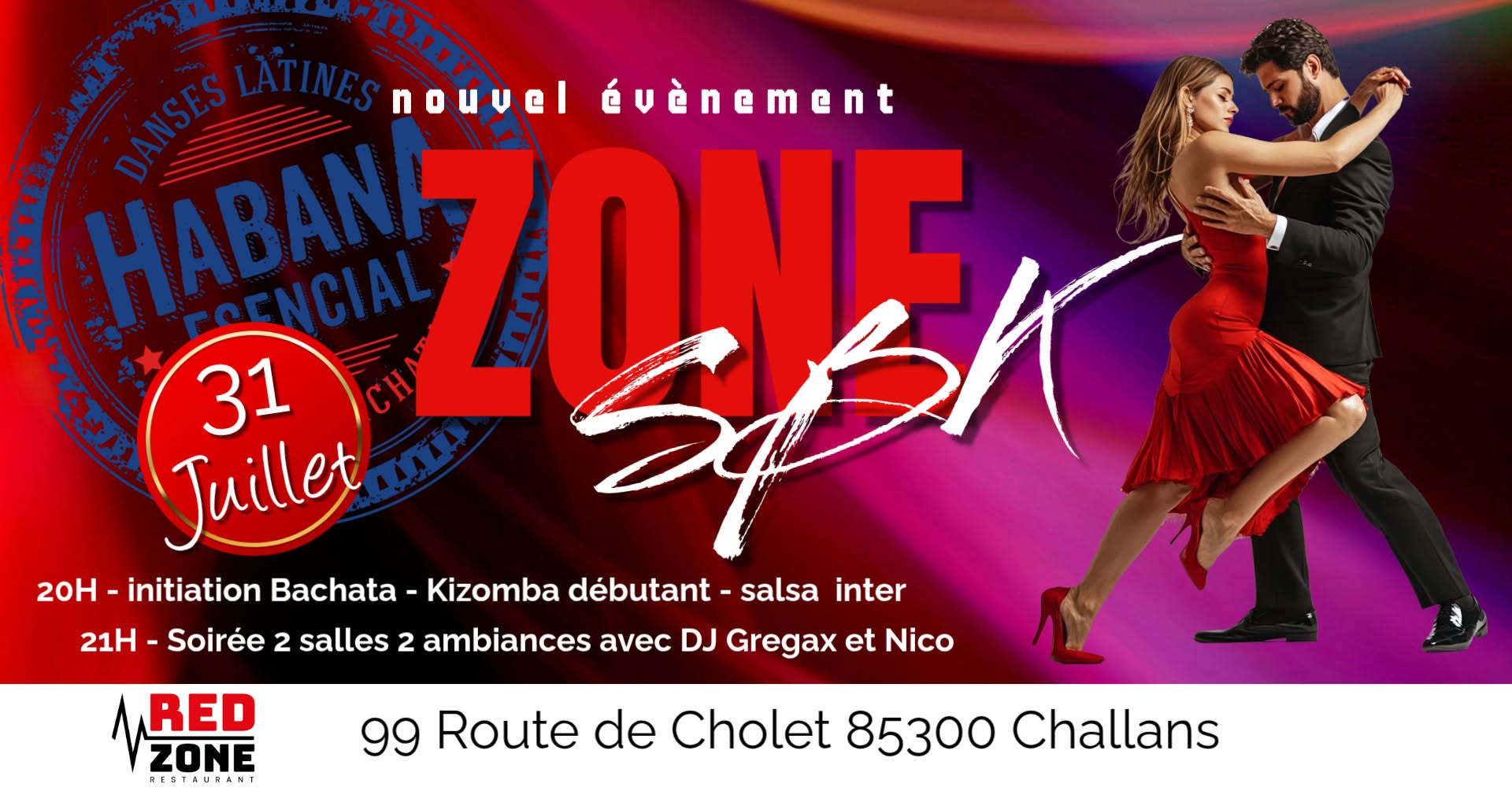 Affiche de ZONE SBK ... Les 1an !!!