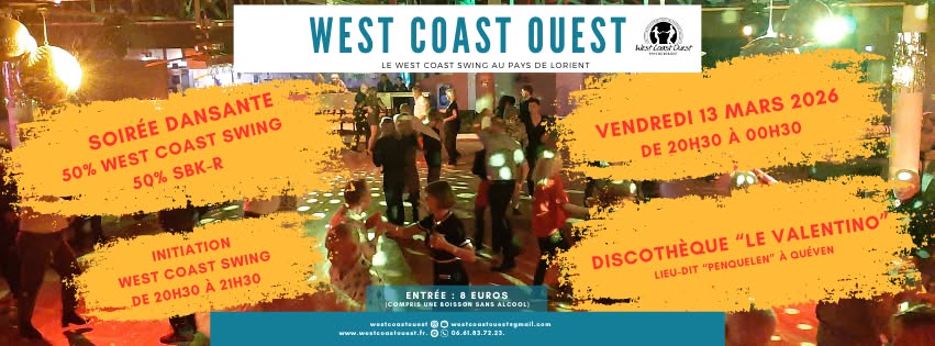 Affiche de INITIATION wcs + SOIRÉE wcs/sbk