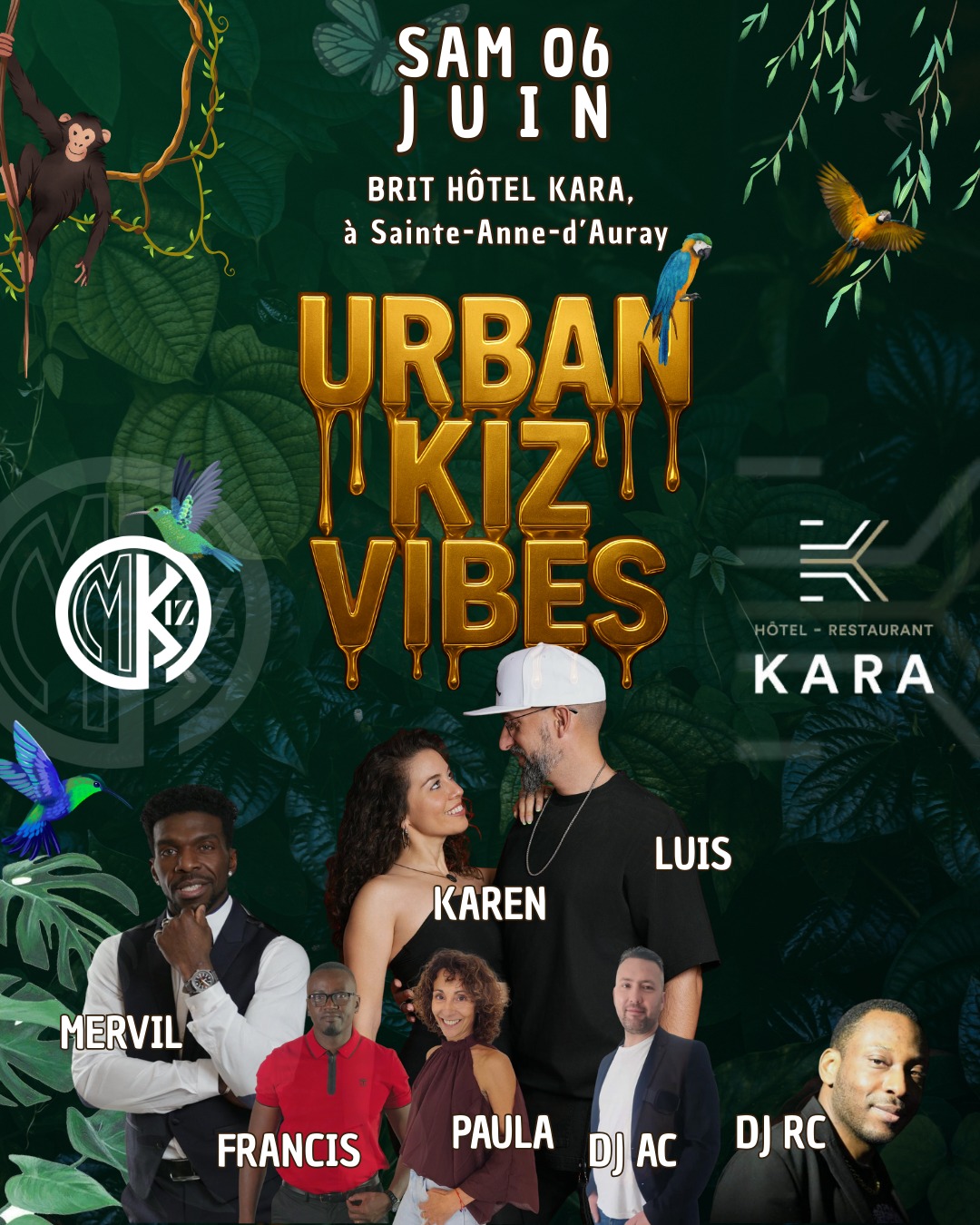 Affiche de URBAN KIZ VIBES