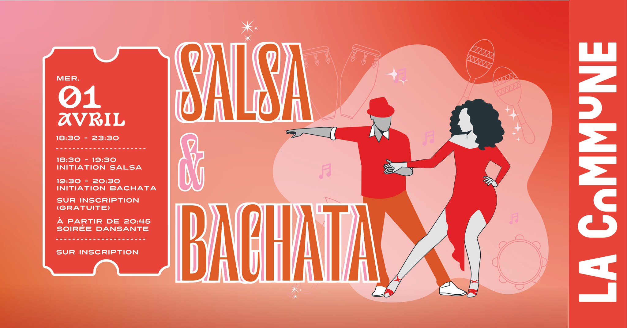Affiche de Salsa & Bachata 💃