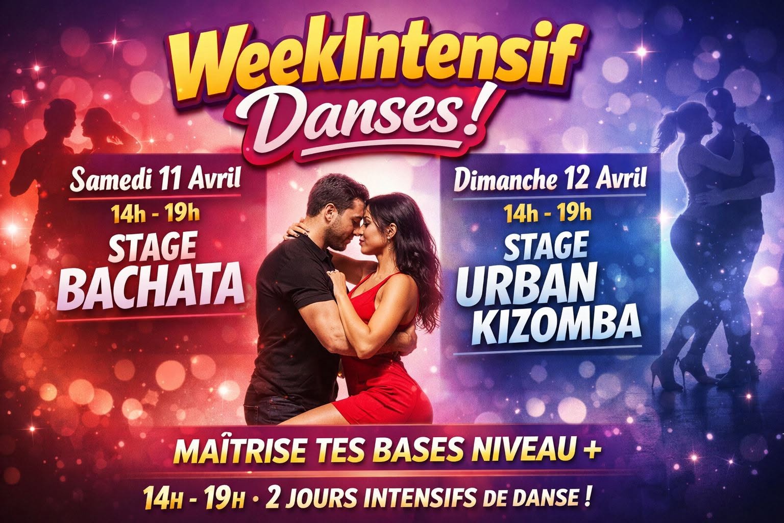 Affiche de WeekIntensif Danses Bacha/kiz