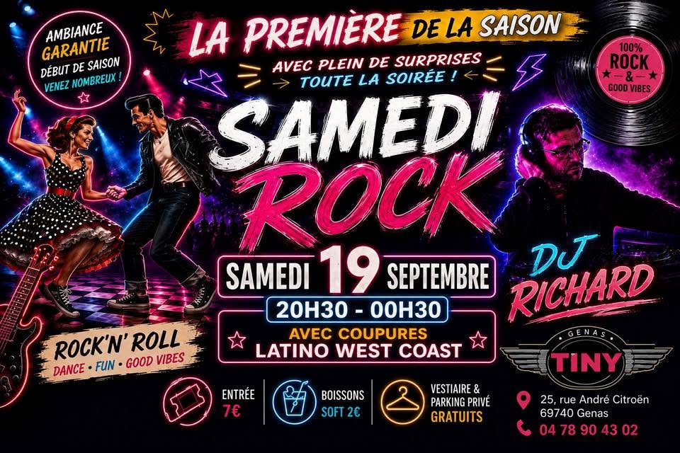 Affiche de NOUVEAU : UNE SEULE SALLE : soirée ROCK avec des coupures SBK-WCS