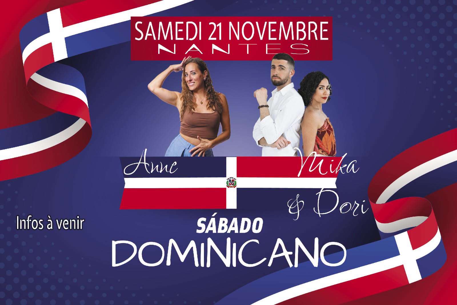 Affiche de Stage de bachata dominicaine 