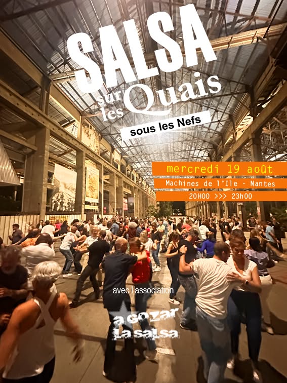 Affiche de Salsa sur les Quais, sous les Nefs