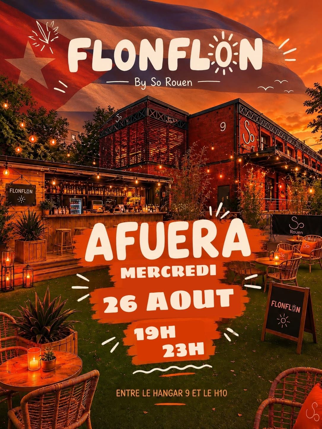 Affiche de Afuera 2/2  - Salsahora - FLON FLON  (SO - ROUEN) - 2026