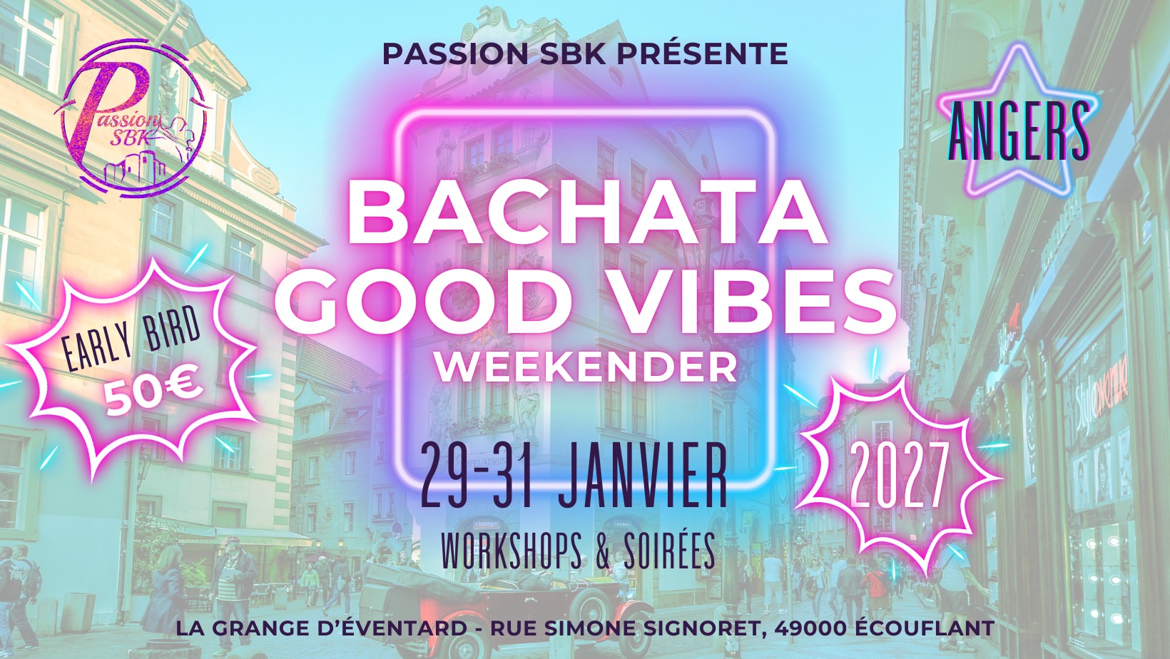 Affiche de BACHATA GOOD VIBES WEEKENDER