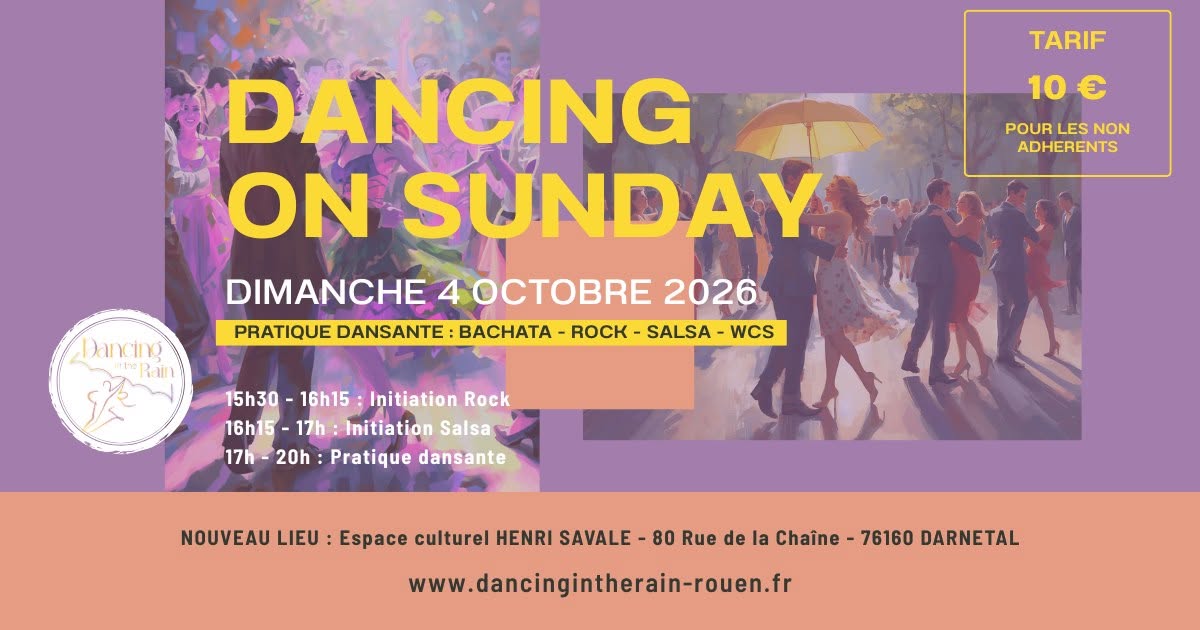 Affiche de Dancing on Sunday # 1 - 2026 - Nouveau Lieu