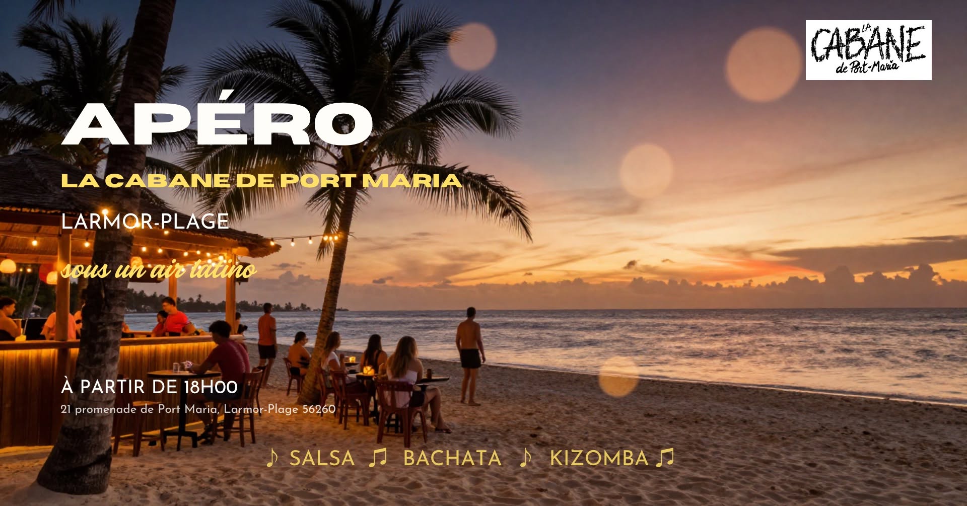 Affiche de ✨APÉRO LATINO A LA CABANE ✨