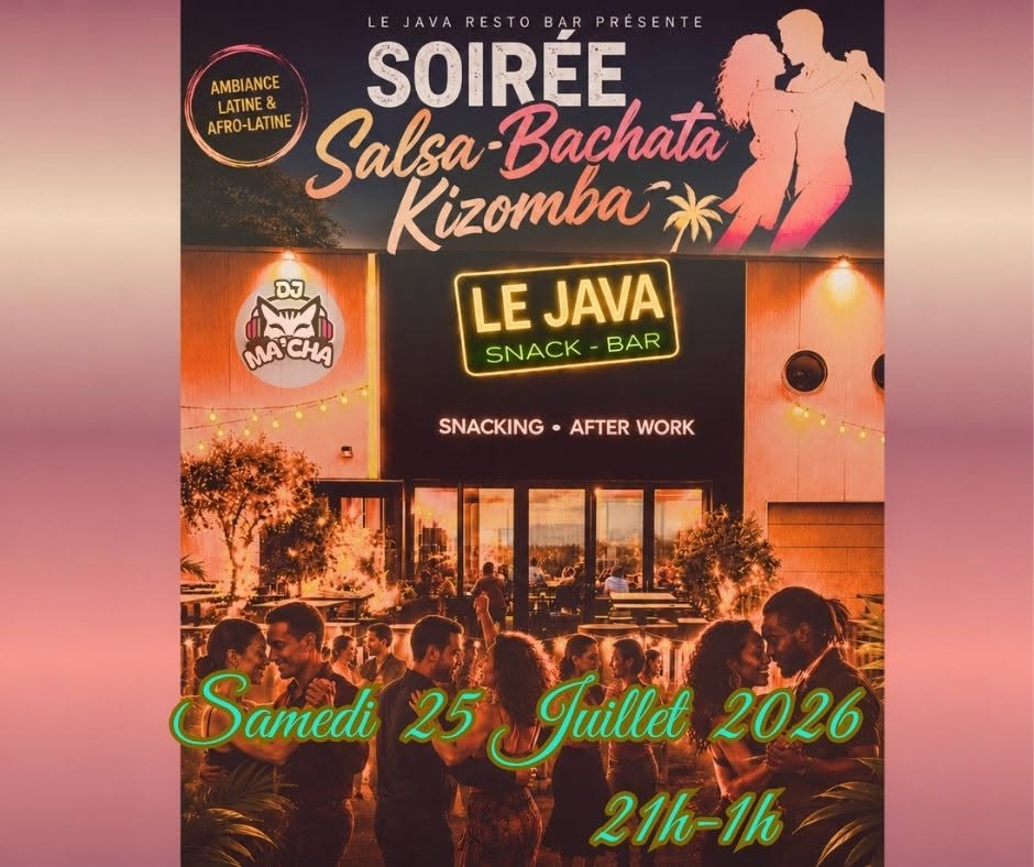 Affiche de Soirée SBKK au Java