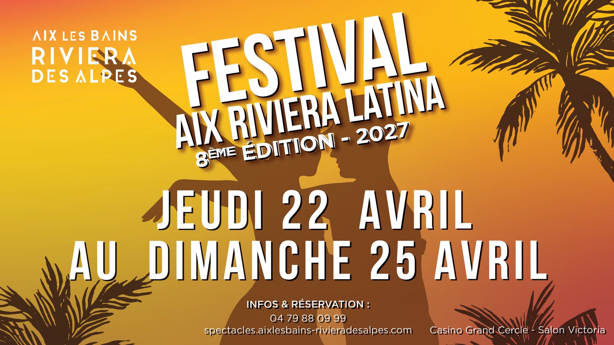 Affiche de Festival Aix Riviera Latina 2027 - 8ème édition