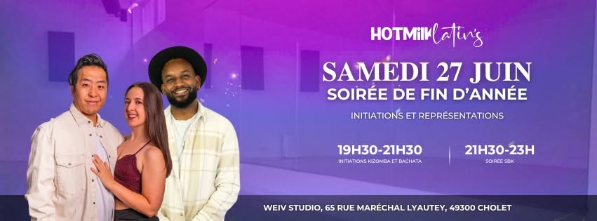 Affiche de Soirée Hotmilk Latin's