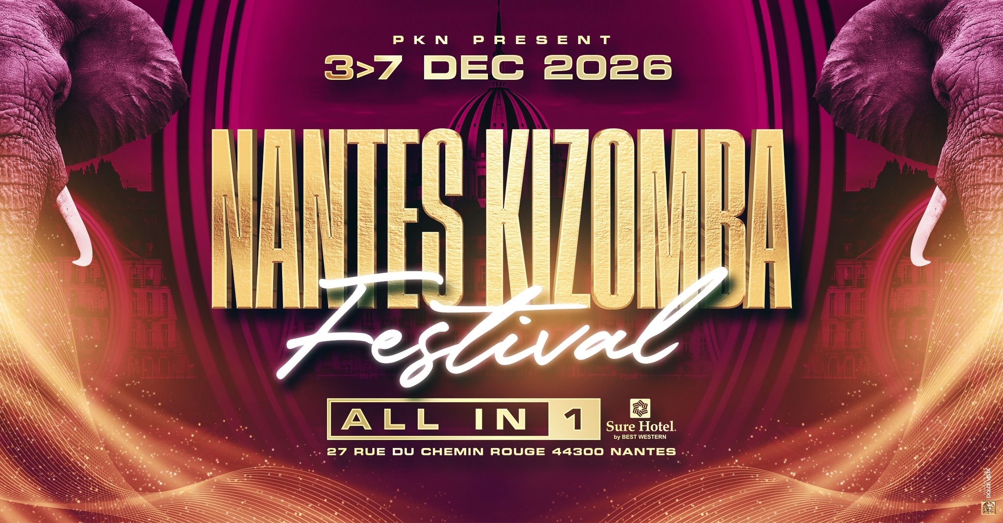Affiche de NANTES KIZOMBA FESTIVAL 2026 