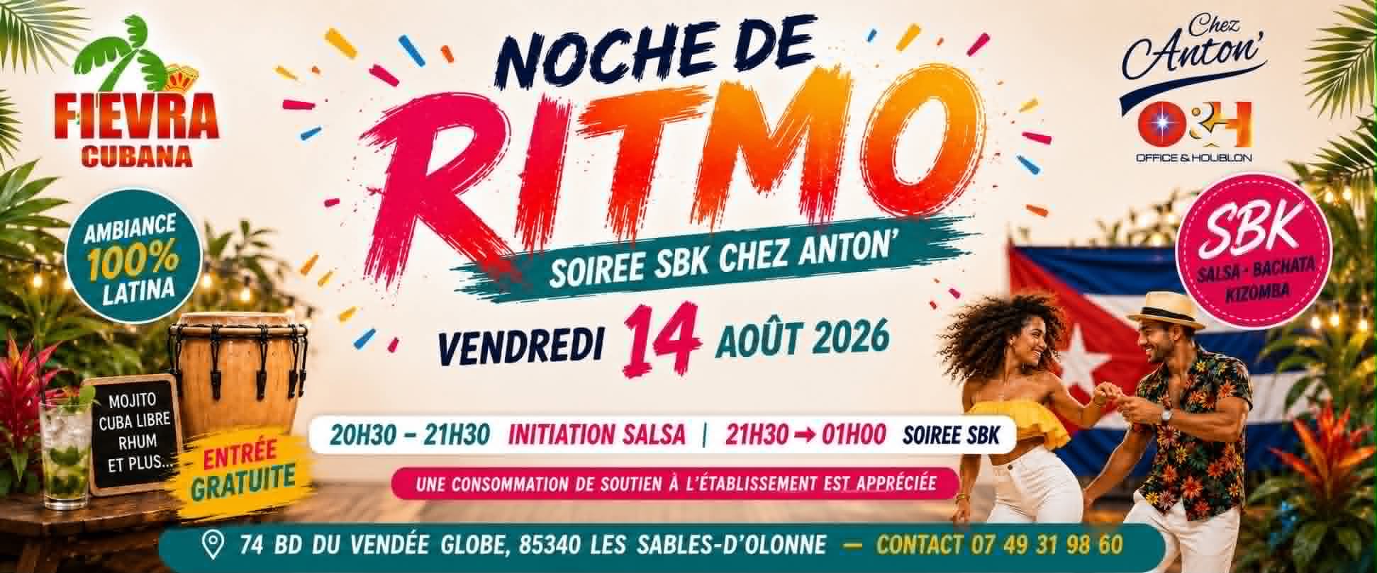 Affiche de Noche de Ritmo