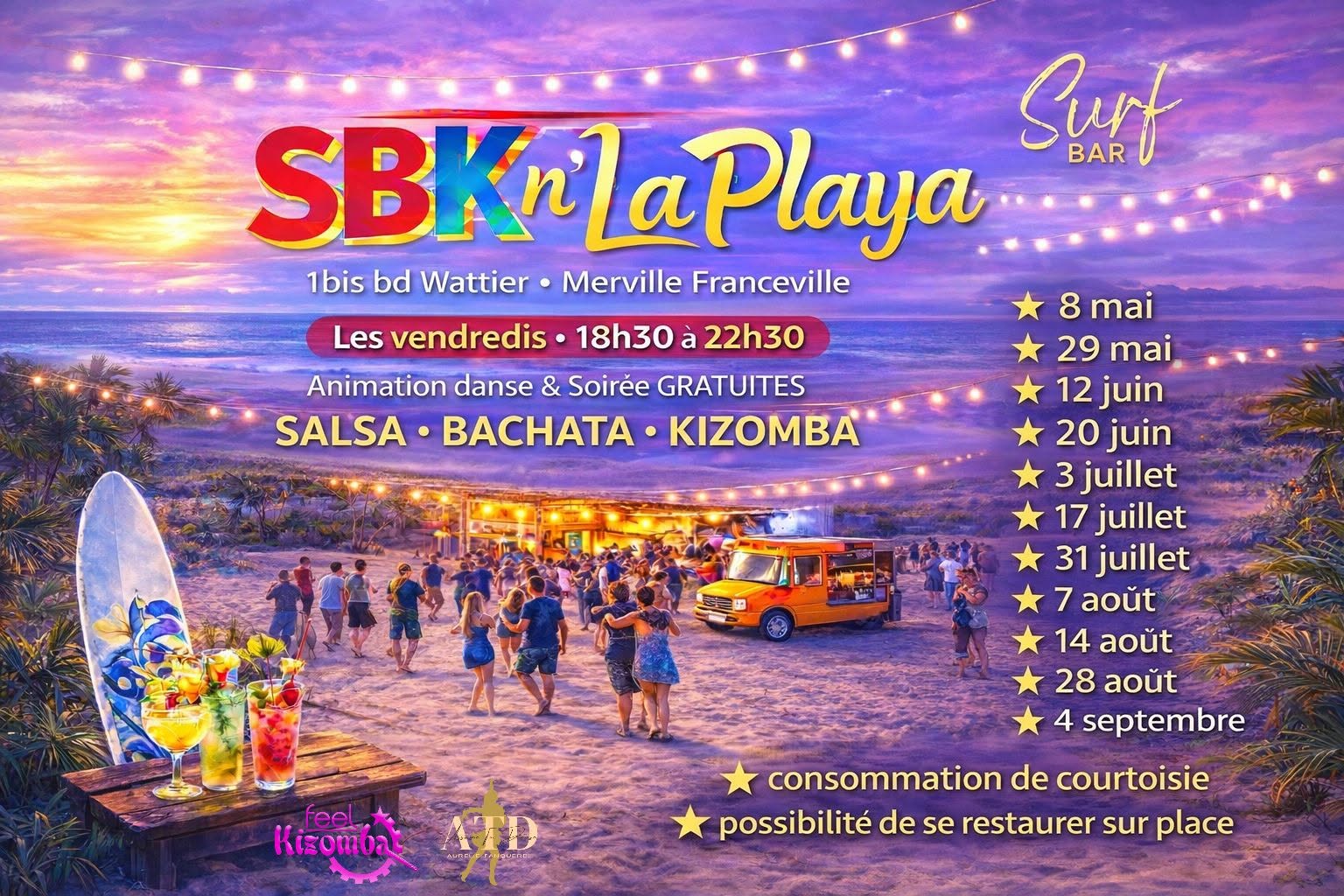 Affiche de SBK'N LA PLAYA
