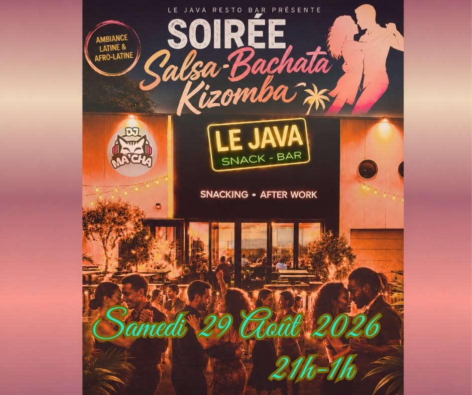 Affiche de Soirée SBKK au Java