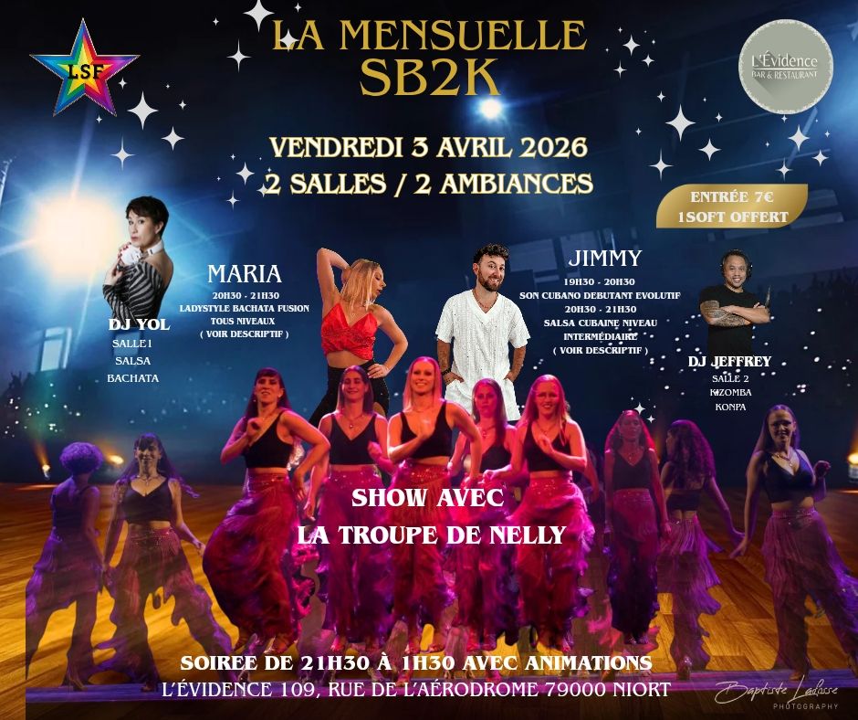 Affiche de La Mensuelle SB2K by Latino Star Fan