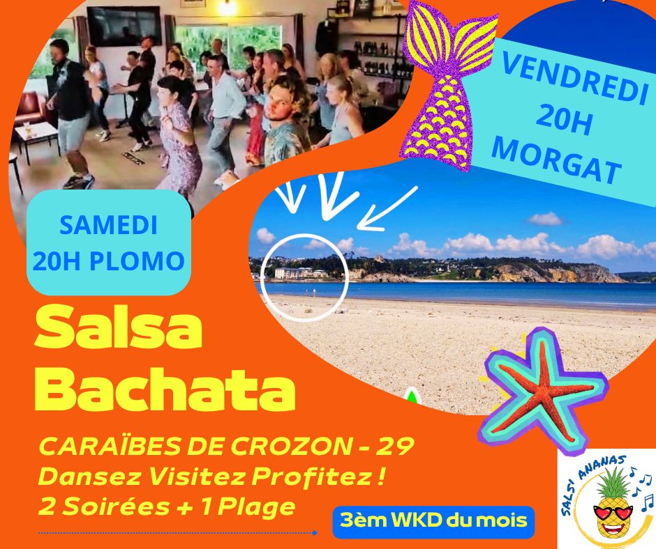 Affiche de Salsa Bachata Playa Juin 😍🤩