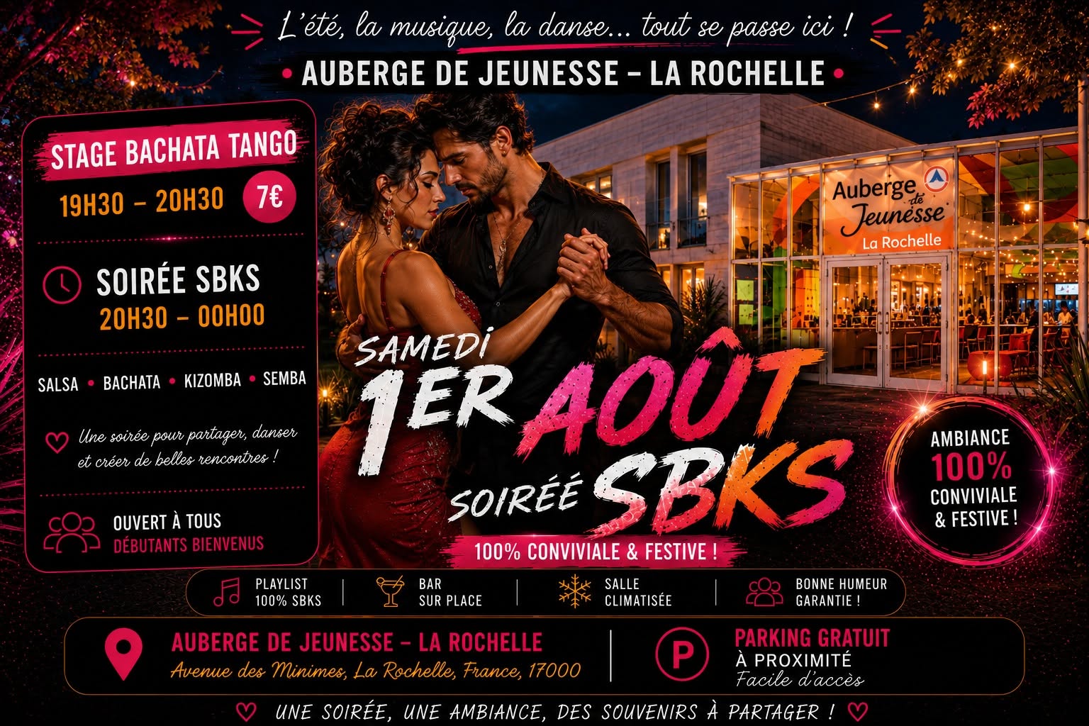 Affiche de SOIRÉE SBKS