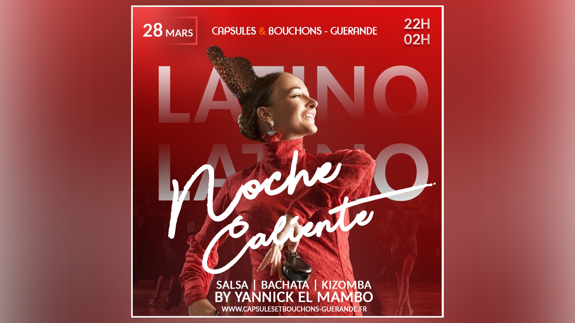 Affiche de Fiesta Latino - Soirée Latino SBK