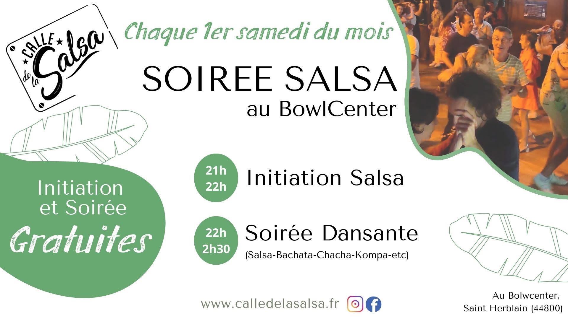 Affiche de Soirée salsa