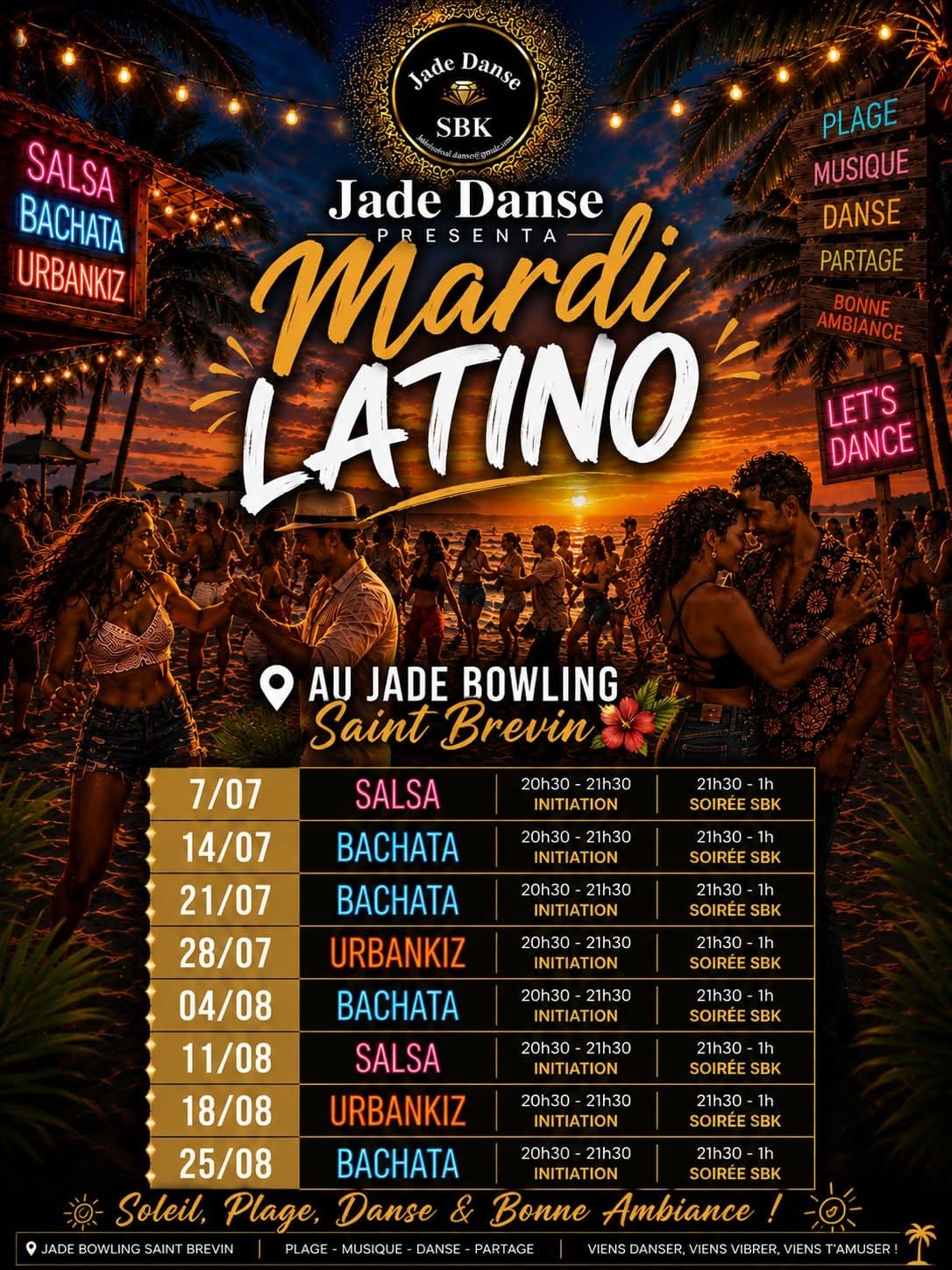 Affiche de MARDI LATINO 