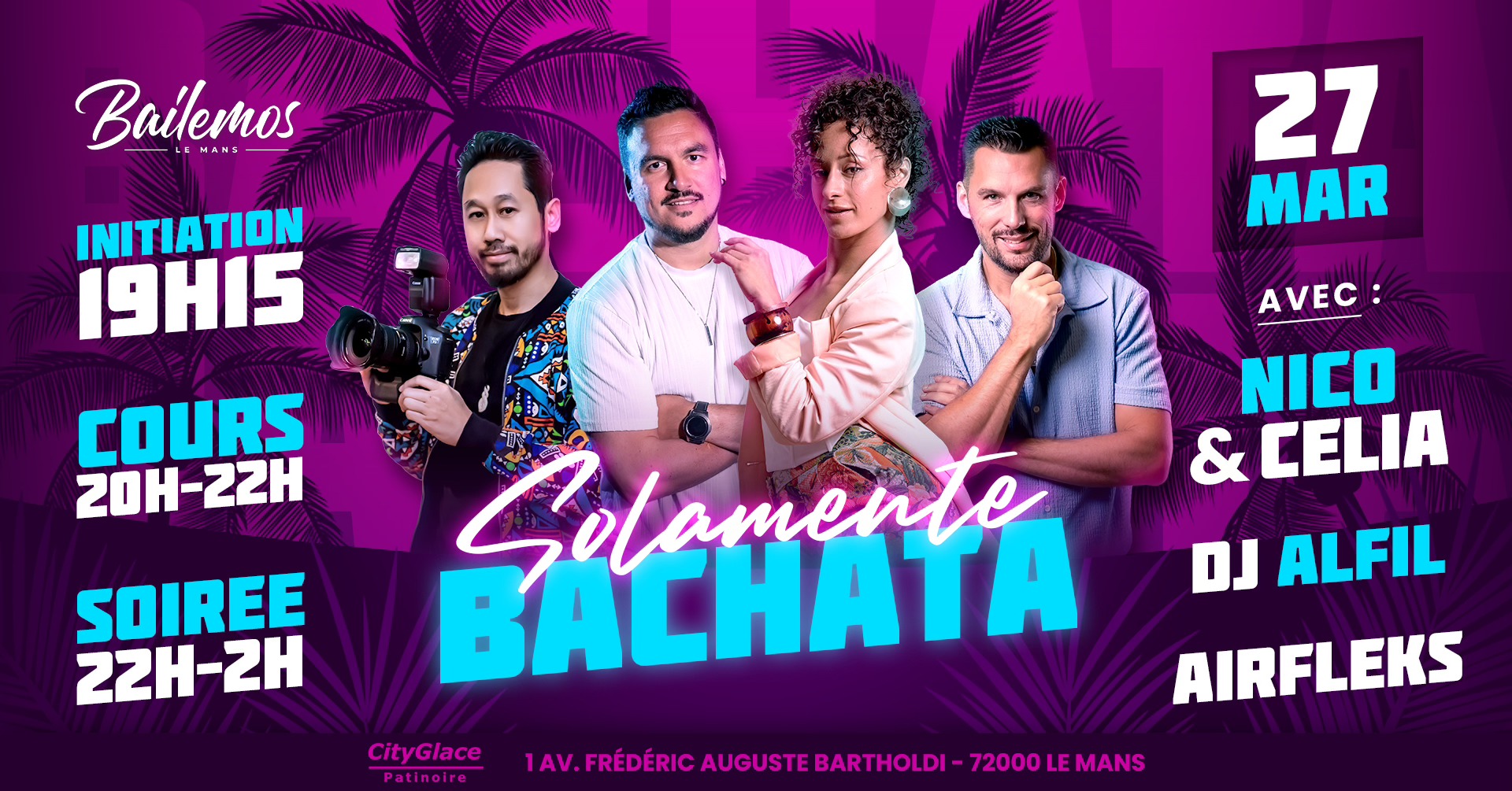 Affiche de SOLAMENTE BACHATA