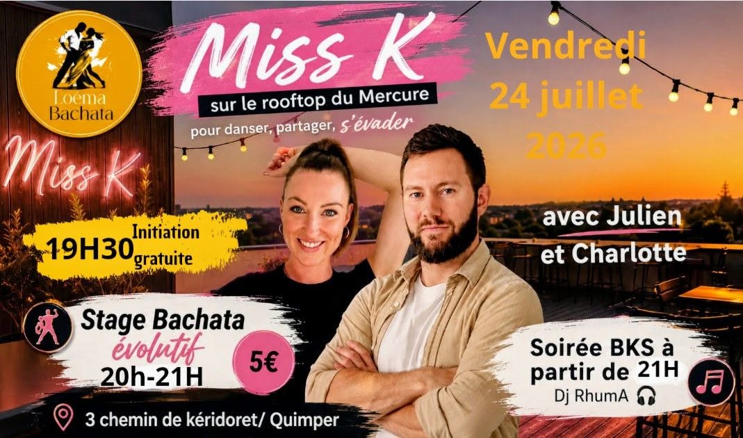 Affiche de Soirée BKS chez Miss K Quimper Kerlic 