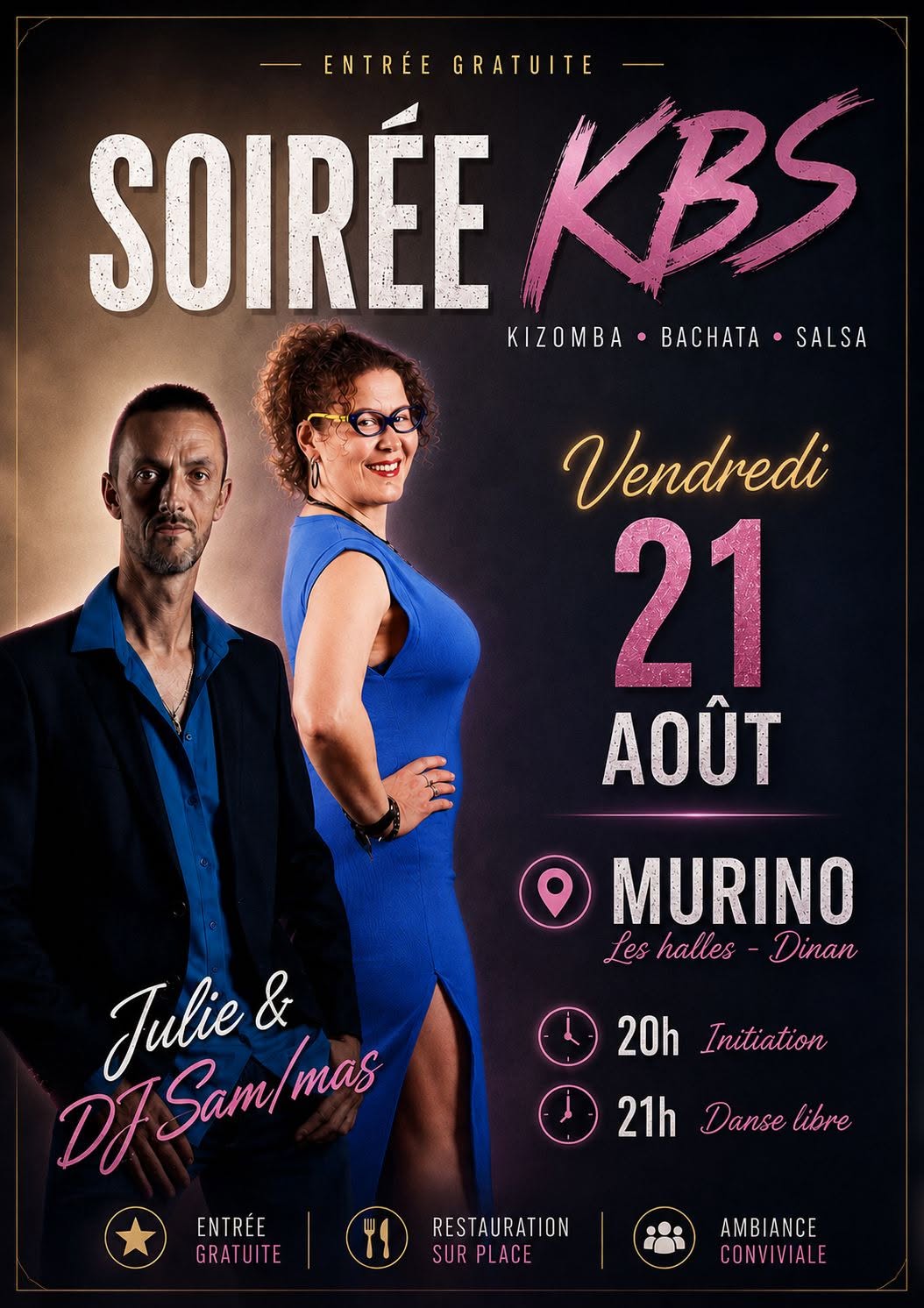 Affiche de La soirée KBS du Murino 🇦🇴