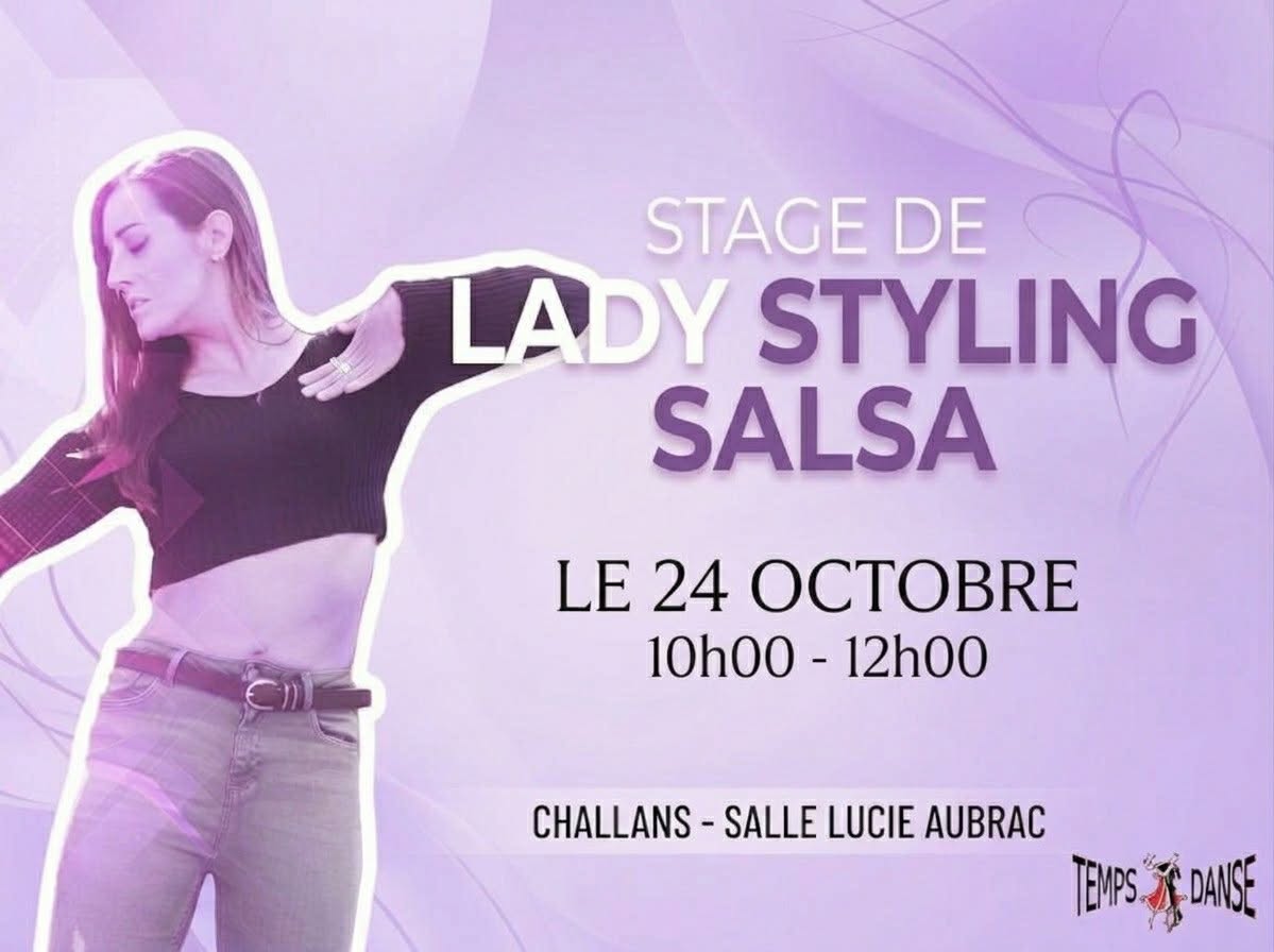 Affiche de Stage lady styling salsa