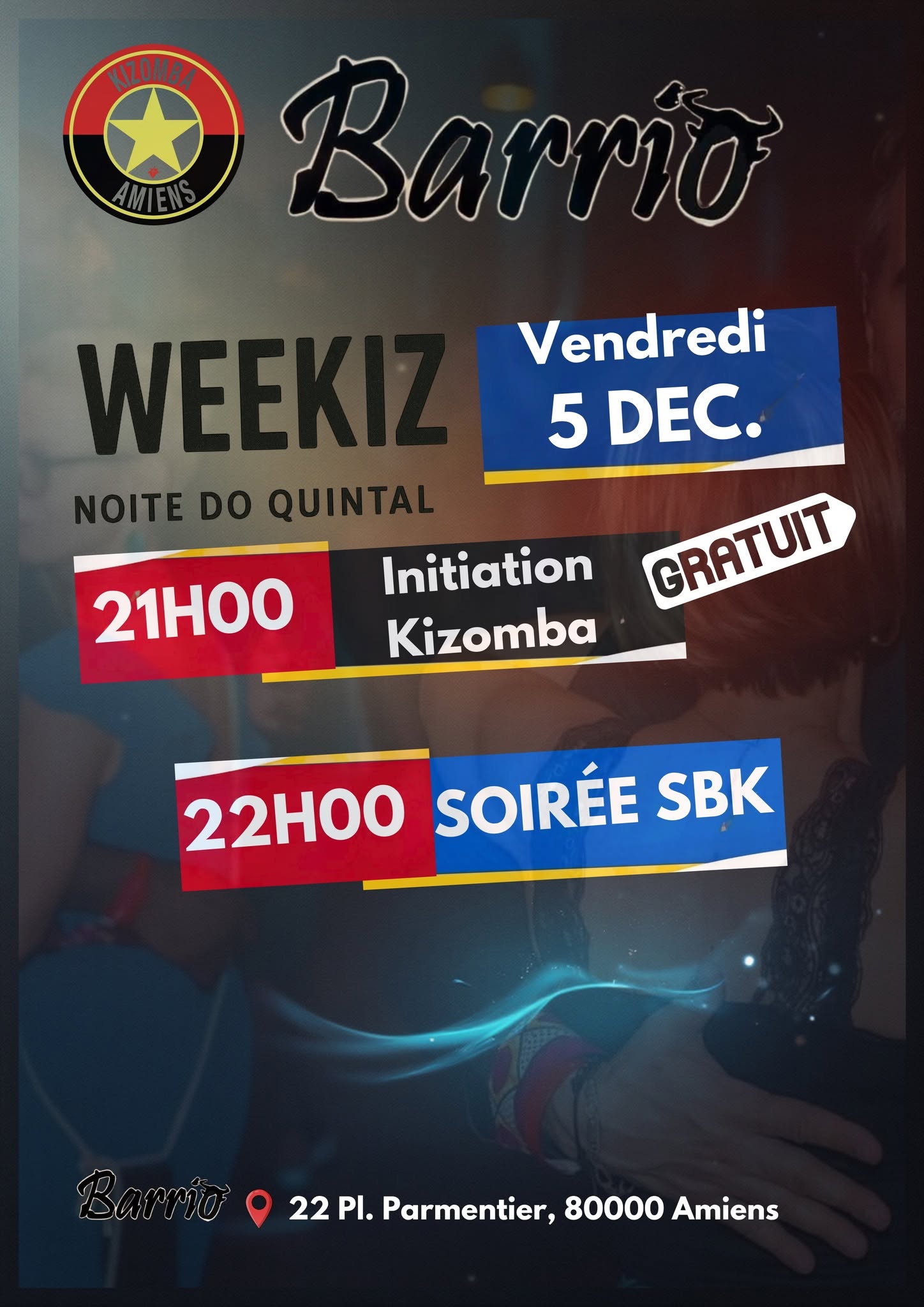 Affiche de WEEKIZ by Kizomba Amiens