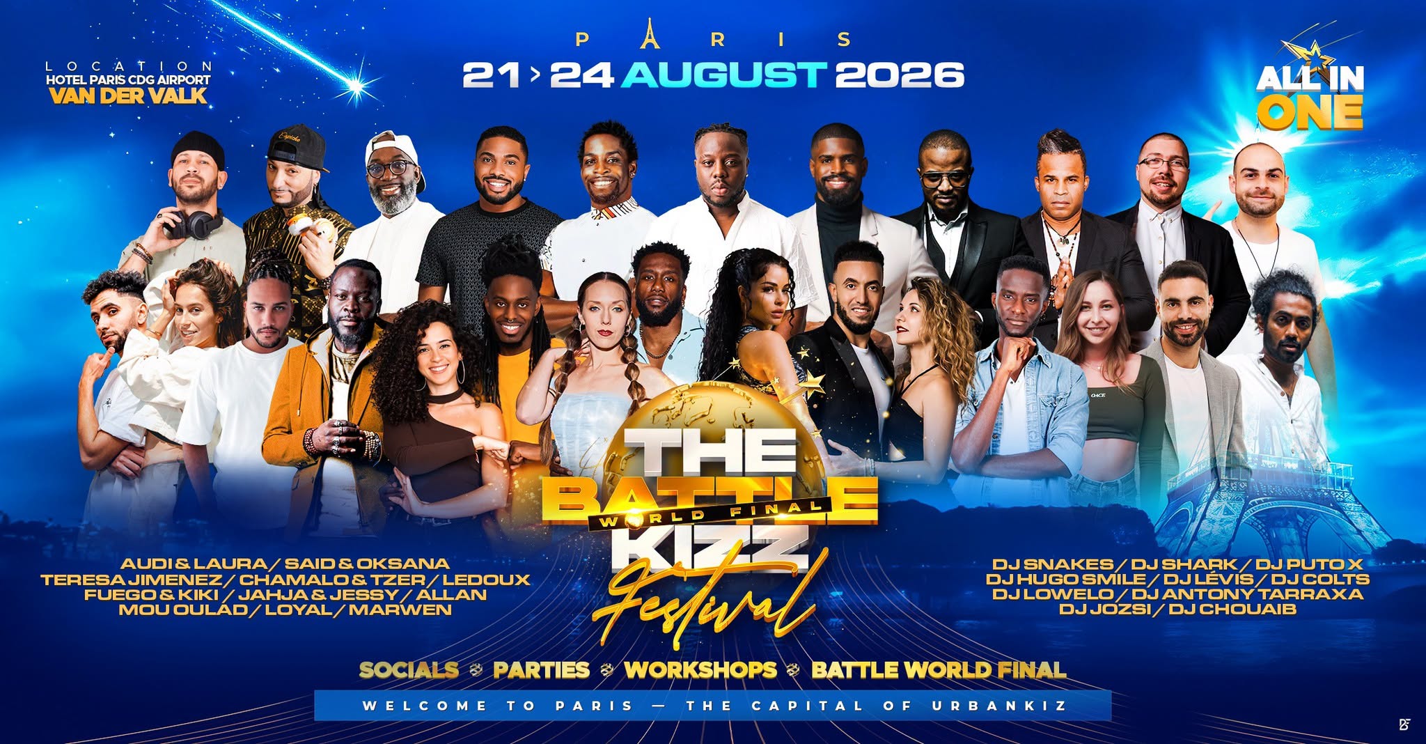 Affiche de The Battle Kizz Festival - World-Final 2026