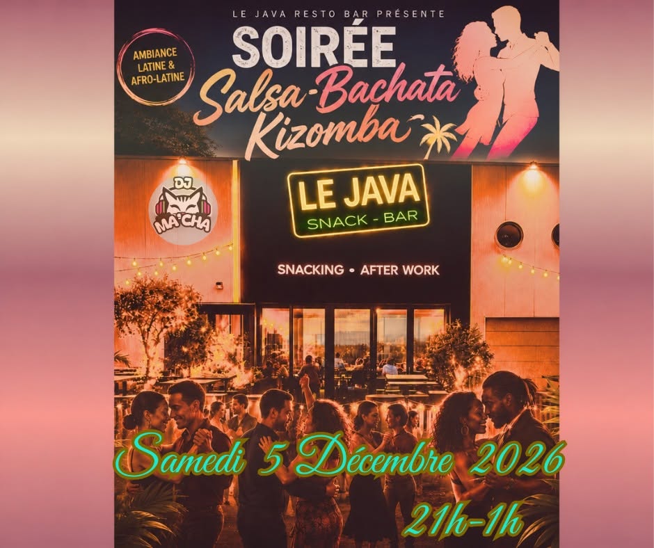 Affiche de Soirée SBKK au Java